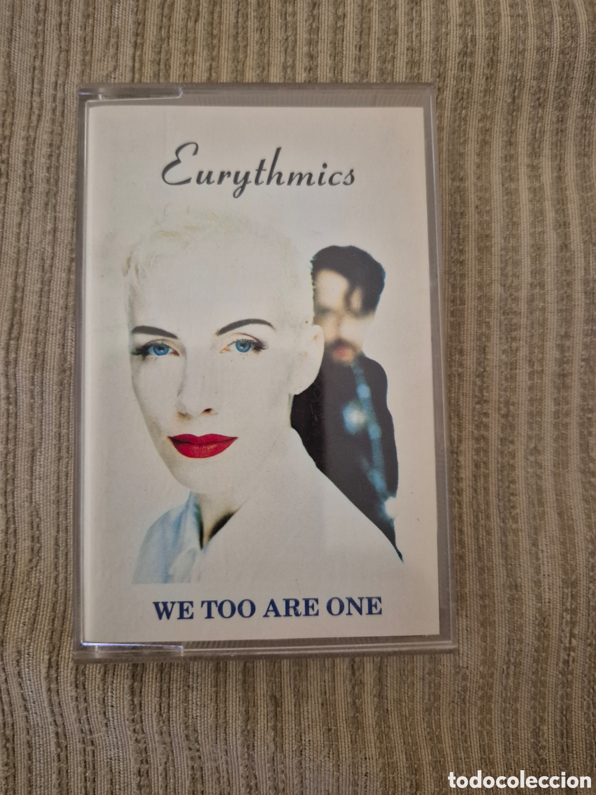Casetes antiguos: Casete de Eurythmics: Web too &aacute;rea one - Foto 1