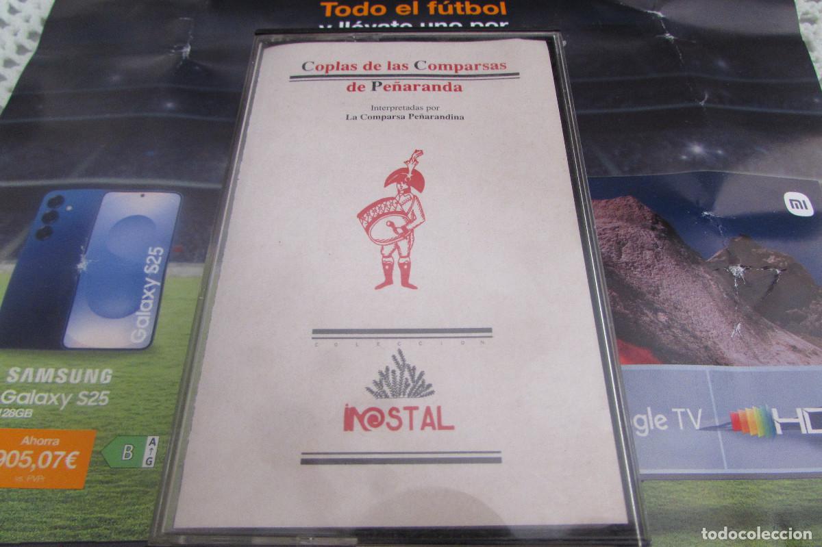 Casetes antiguos: COPLAS DE LAS COMPARSAS DE PE&Ntilde;ARANDA - Foto 1