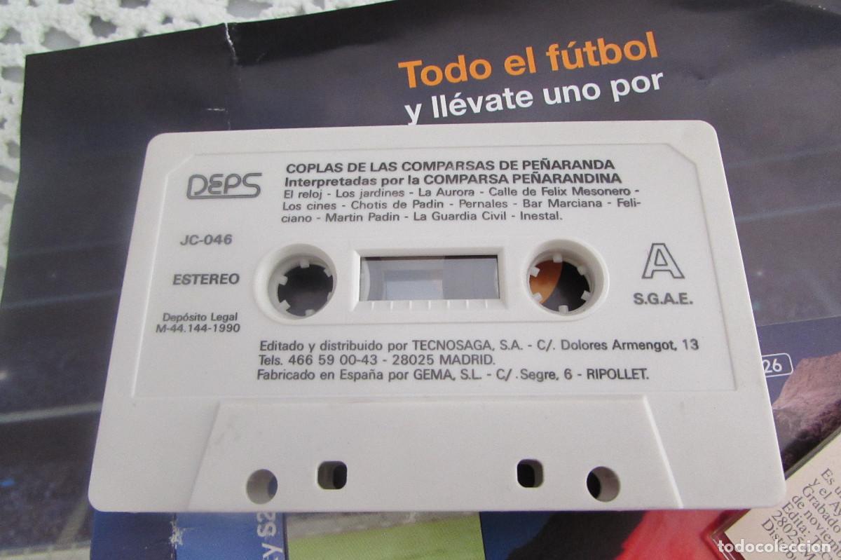 Casetes antiguos: COPLAS DE LAS COMPARSAS DE PE&Ntilde;ARANDA - Foto 3