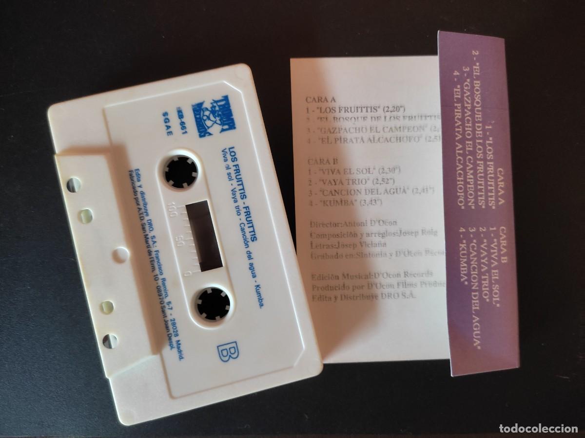 Casetes antiguos: CINTA CASSETTE FRUITTIS FRUITIS - Foto 2