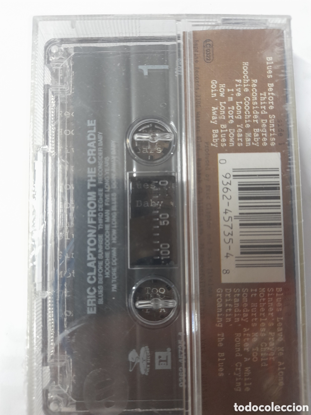 Casetes antiguos: ERIC CLAPTON. From The Cradle. - Foto 2