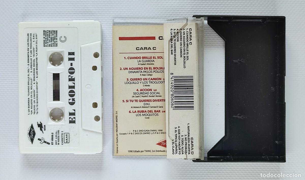 Casetes antiguos: Cassette &ndash; El Golfo 2 (Vol. 2) &ndash; CBS Discos &ndash; 1990 - Foto 4