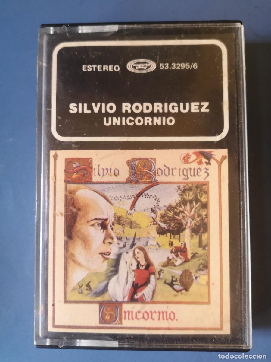 Casetes antiguos: CASETTE SILVIO RODRIGUEZ. UNICORNIO. - Foto 1