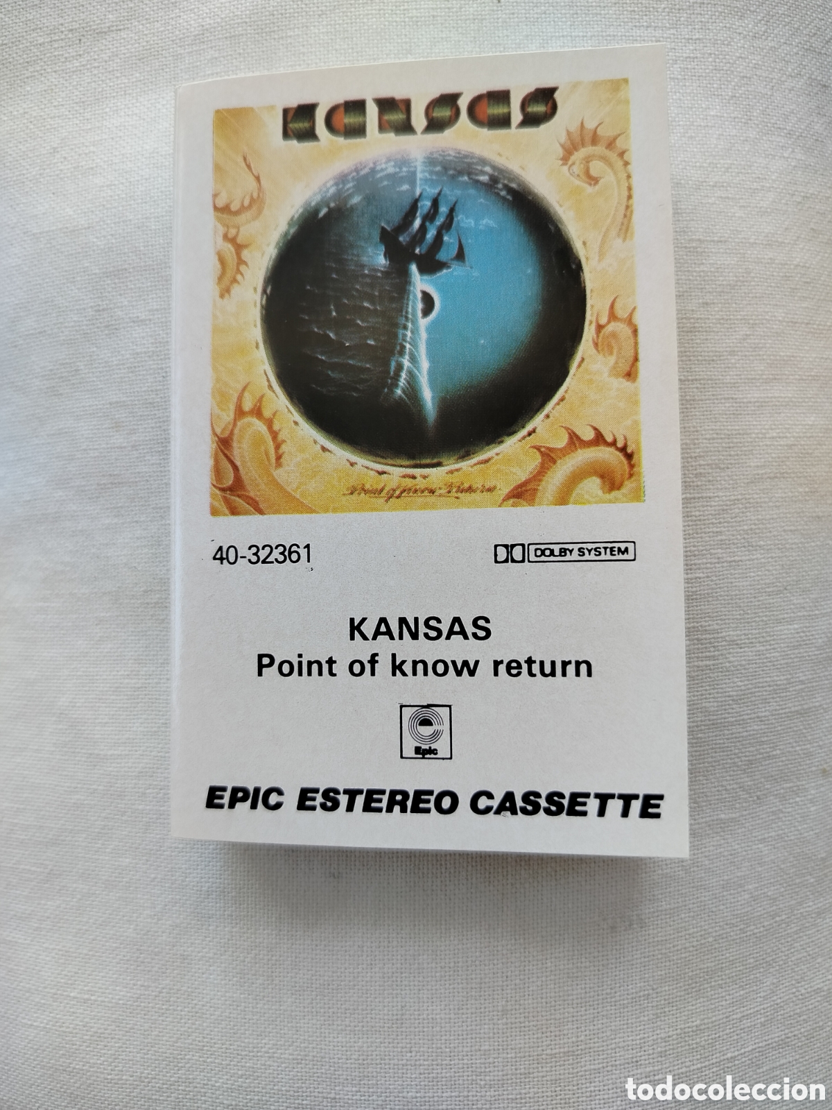 Casetes antiguos: Kansas Cassette 1983. - Foto 1