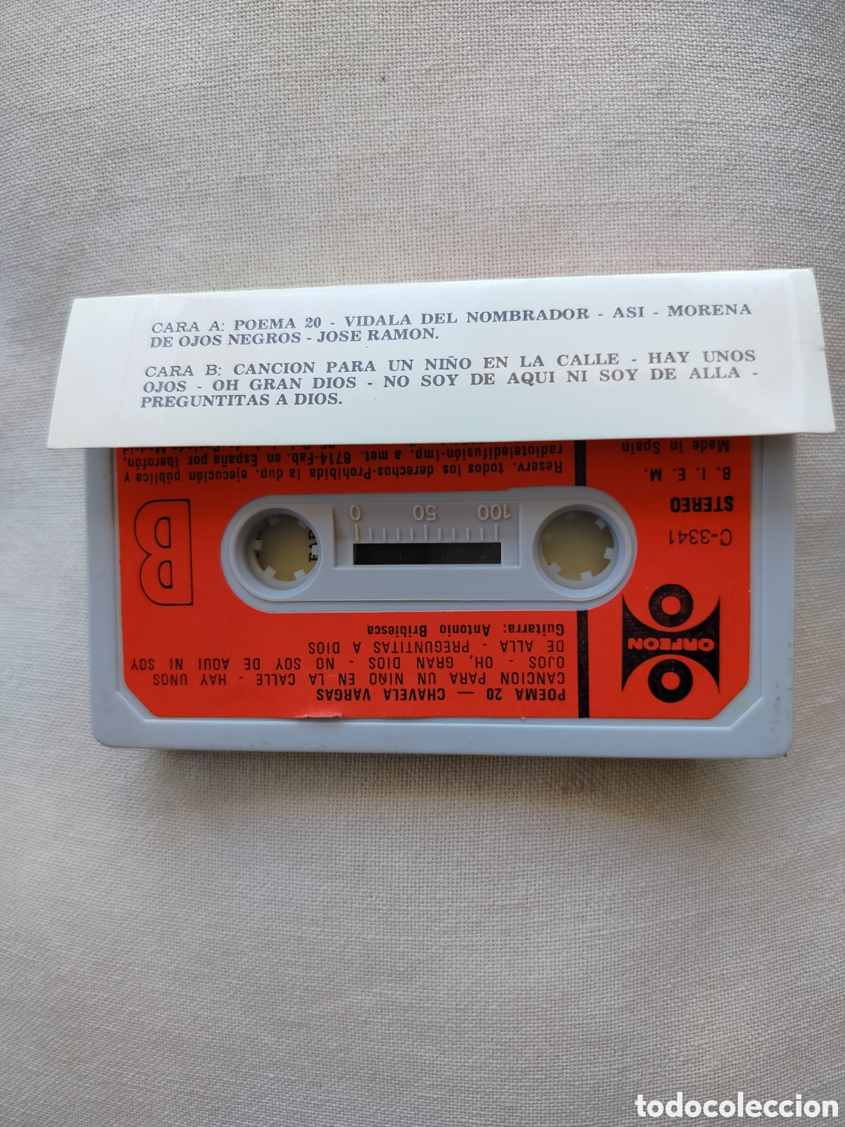 Casetes antiguos: Chavela Vargas Cassette - Foto 2