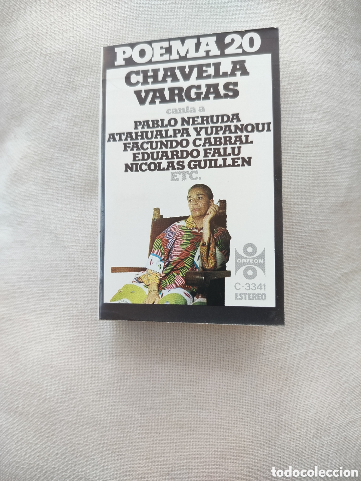 Casetes antiguos: Chavela Vargas Cassette - Foto 1