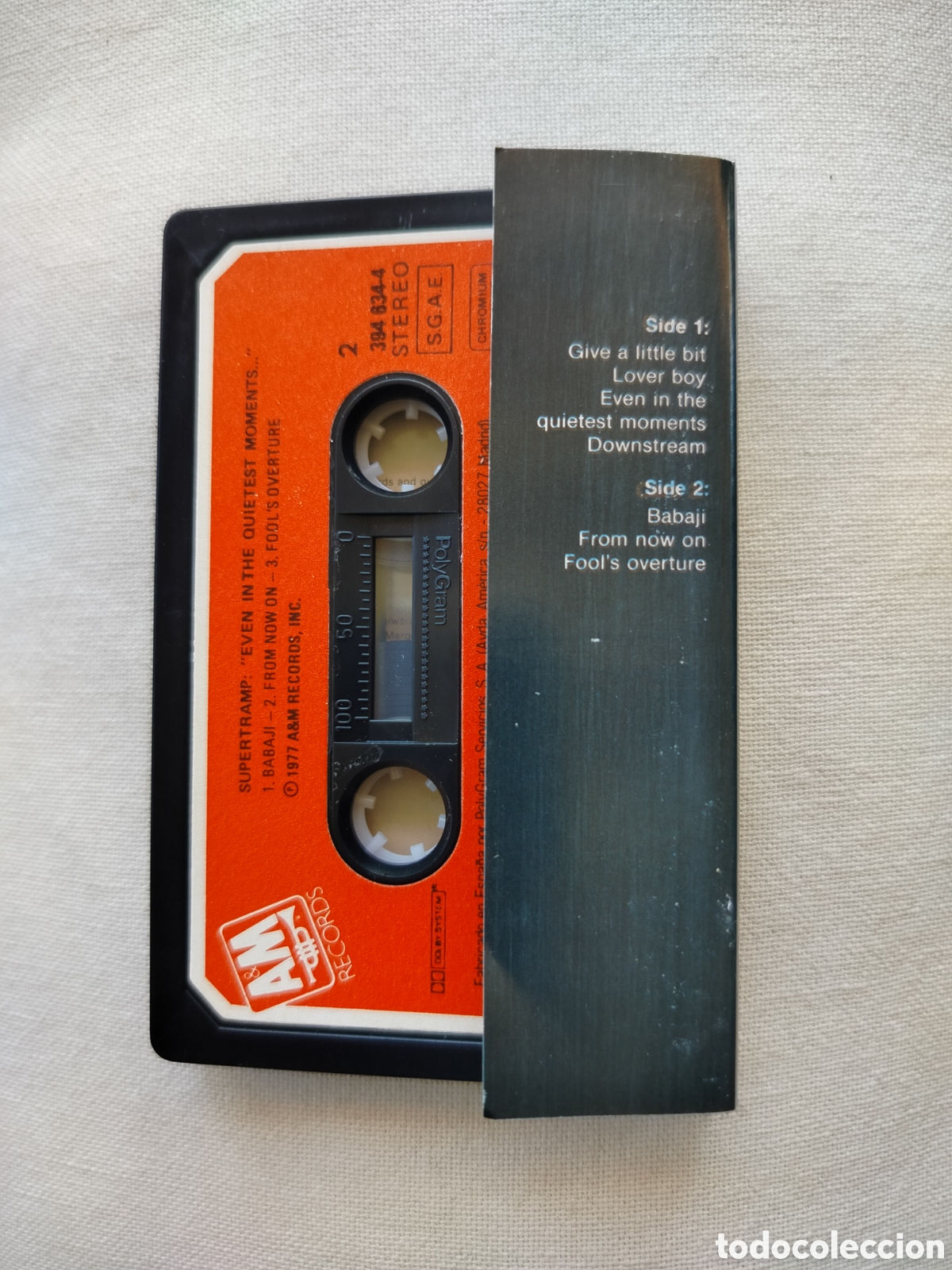 Casetes antiguos: Supertramp Cassette 1985 - Foto 2