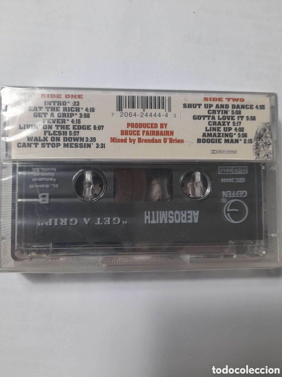 Casetes antiguos: AEROSMITH. GET A GRIP. - Foto 2