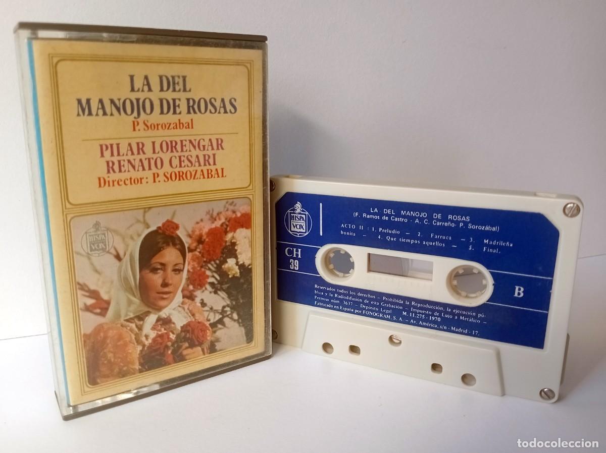 Casetes antiguos: CASSETTE PABLO SOROZABAL - LA DEL MANOJO DE ROSAS - Foto 1