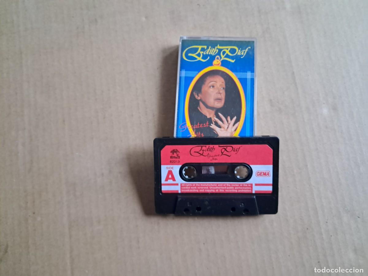 Casetes antiguos: EDITH PIAF - GREATEST HITS CASETE - Foto 1