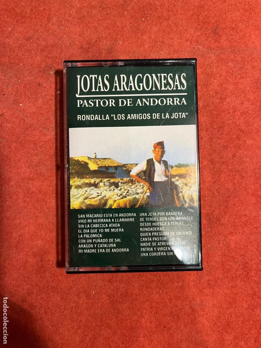 Cassettes Anciennes: Cassette Jotas Aragonesas &ndash; Pastor de Andorra &ndash; M&uacute;sica folcl&oacute;rica aragonesa &ndash; Discmedi