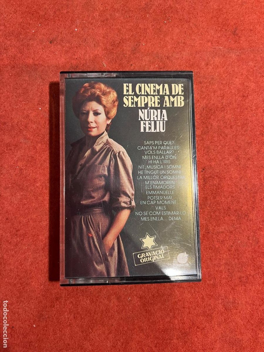Old Cassettes: Cassette N&uacute;ria Feliu &ndash; El cinema de sempre &ndash; Impacto &ndash; M&uacute;sica de cine vintage