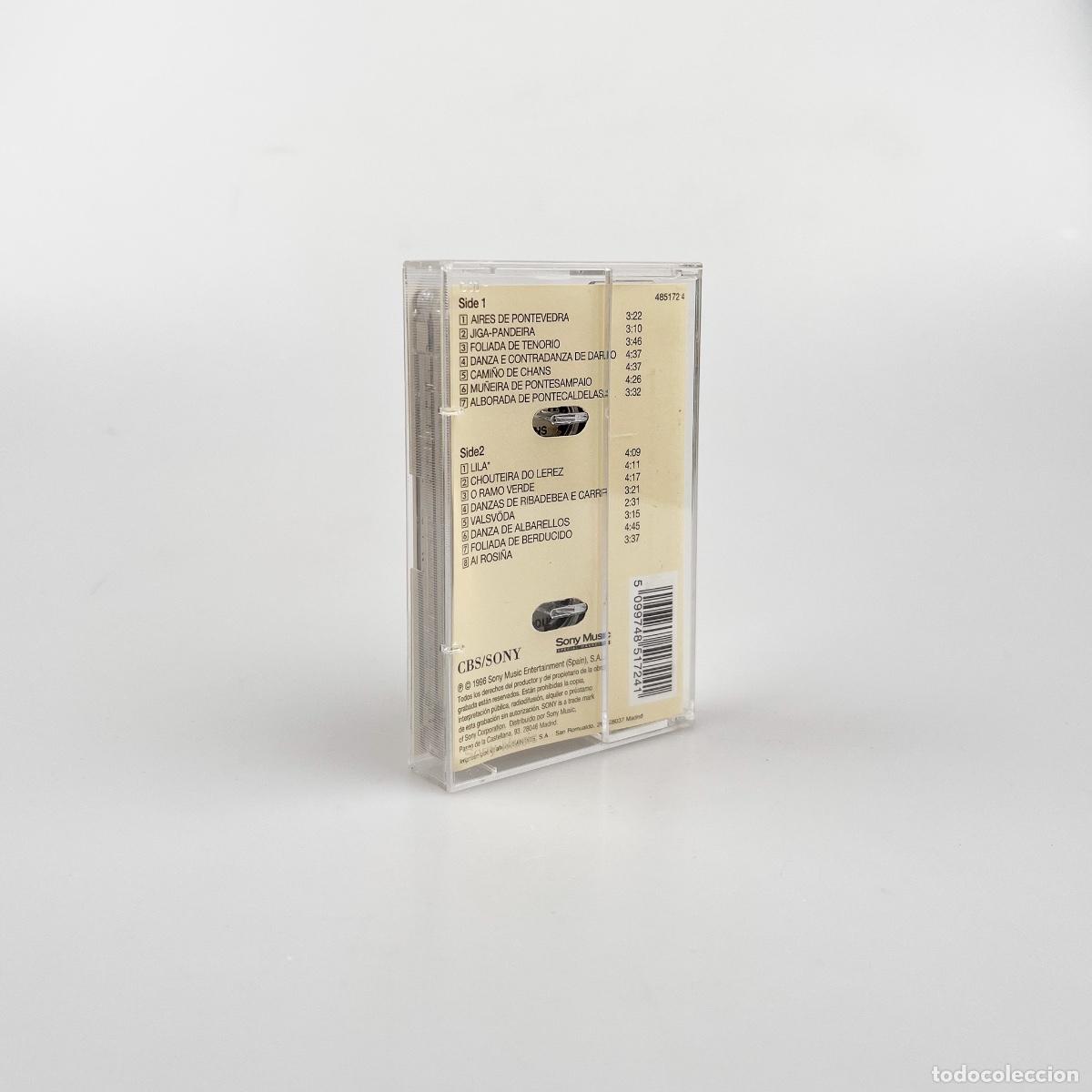 Casetes antiguos: CASSETTE. Milladoiro. Antolox&iacute;a (VG+/VG+) - Foto 2