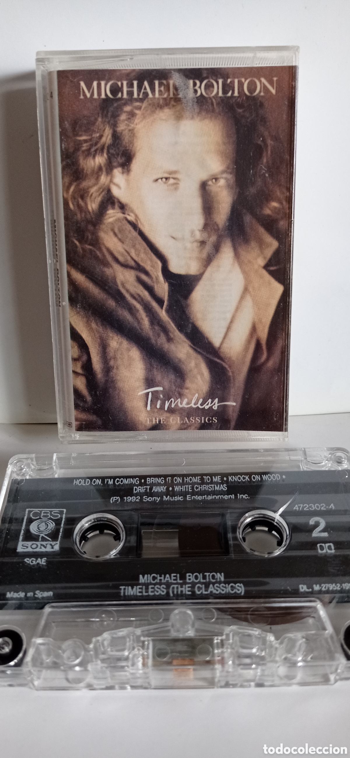 Casetes antiguos: CINTA CASSETTE / MICHAEL BOLTON / TIMELESS - Foto 1