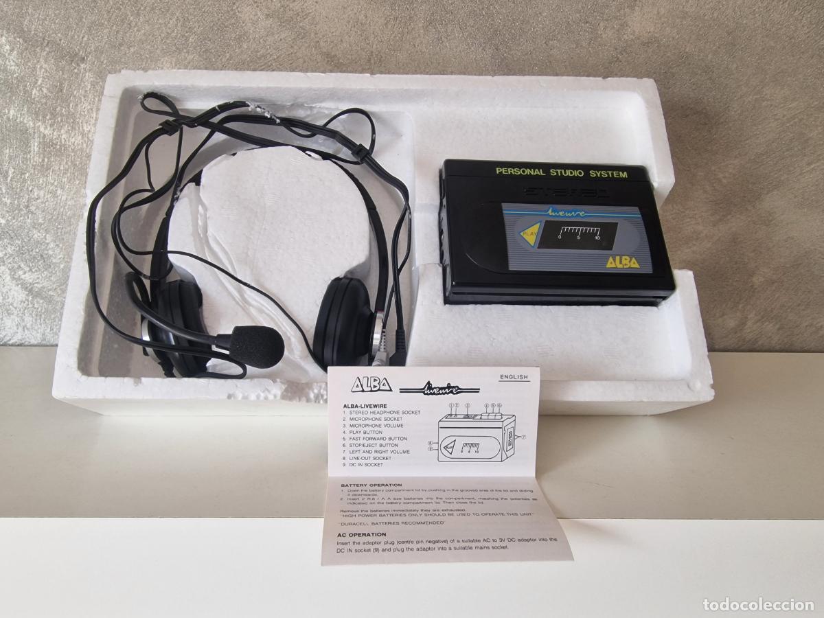 Casetes antiguos: WALKMAN ALBA PERSONAL STUDIO SYSTEM LIVEWIRE - Foto 8