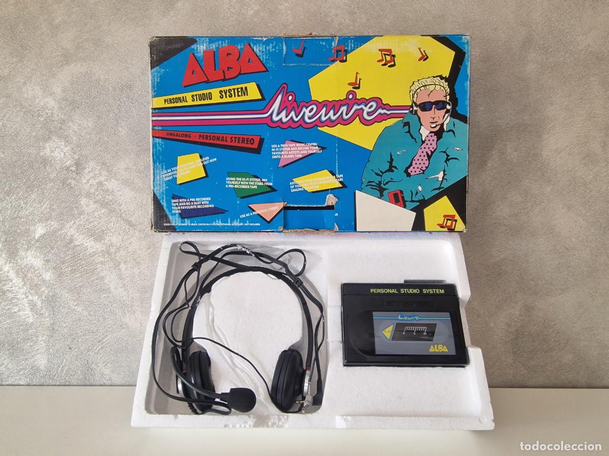 Casetes antiguos: WALKMAN ALBA PERSONAL STUDIO SYSTEM LIVEWIRE - Foto 1