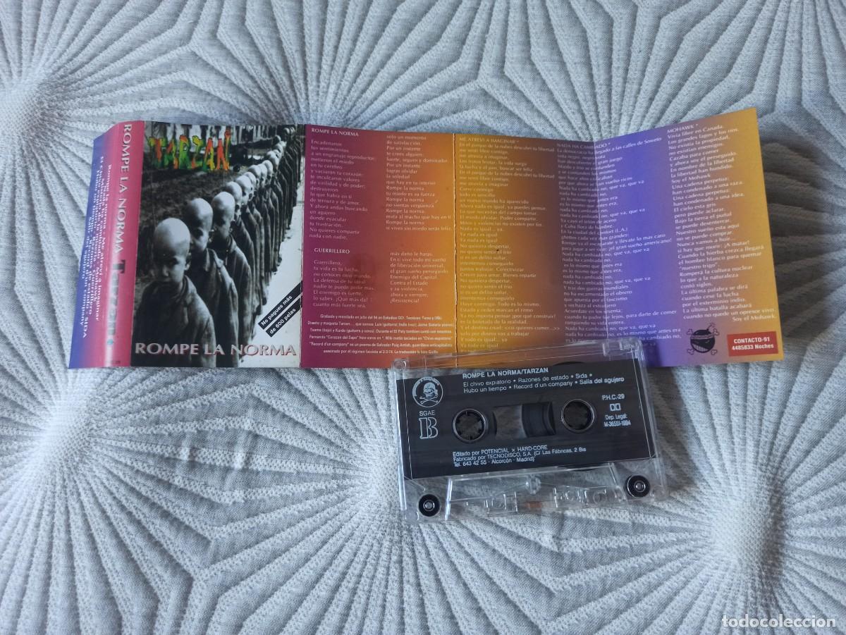 Casetes antiguos: Tarzan... &ndash; Rompe La Norma. Espa&ntilde;a, 1994 - Foto 2