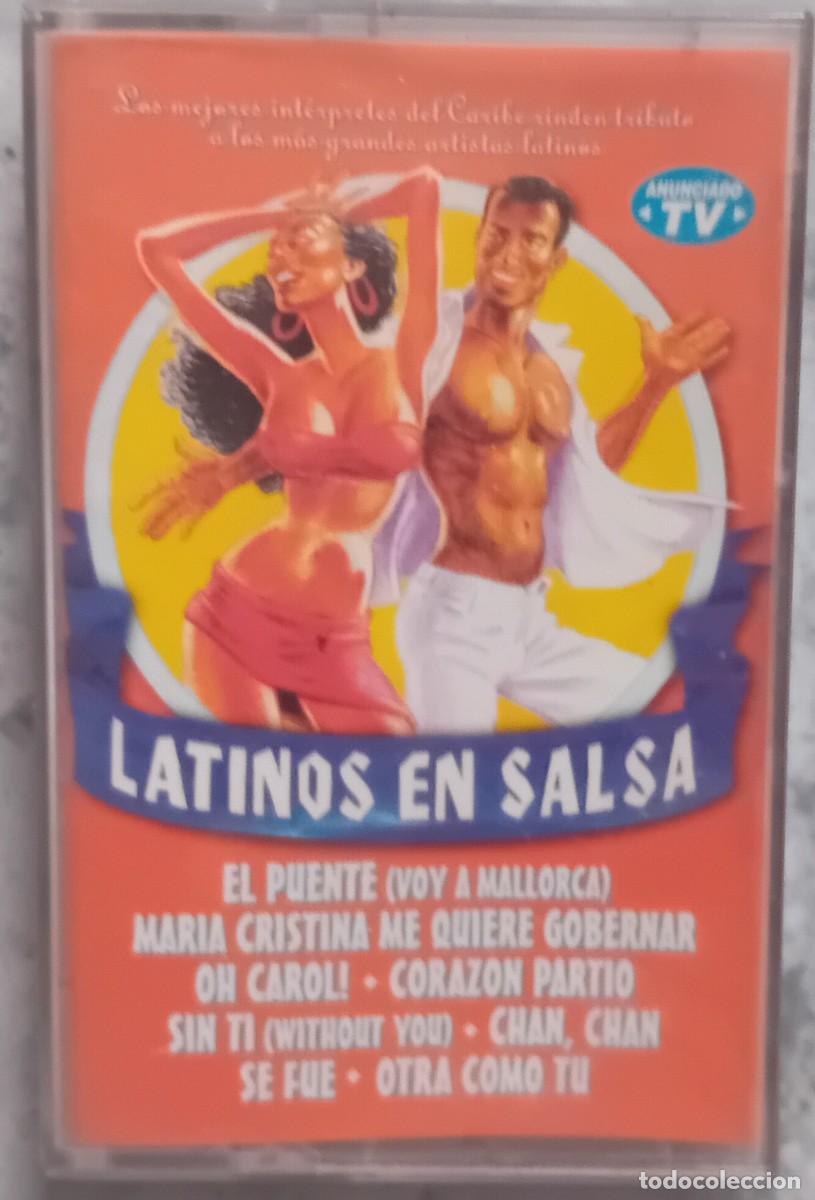 Casetes antiguos: CASETE. LATINOS EN SALSA. 1993. - Foto 1