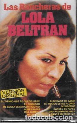 Casetes antiguos: CASE LAS RANCHERAS DE LOLA BELTRAN...VERSION ORIGINAL. CASE 18866 - Foto 1