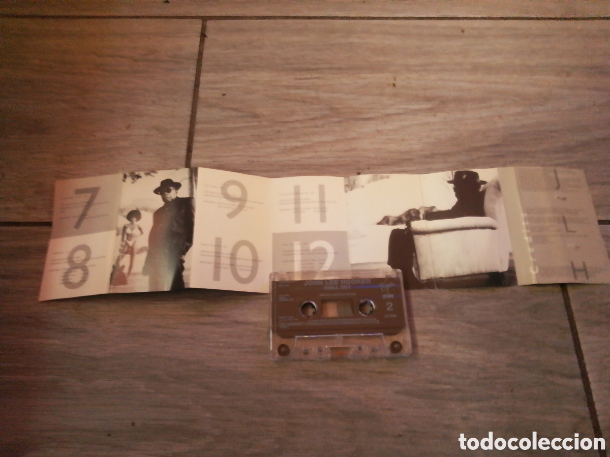Casetes antiguos: JOHN LEE HOOKER - CHILL OUT - CADSETTE - SPAIN - VIRGIN - - Foto 2