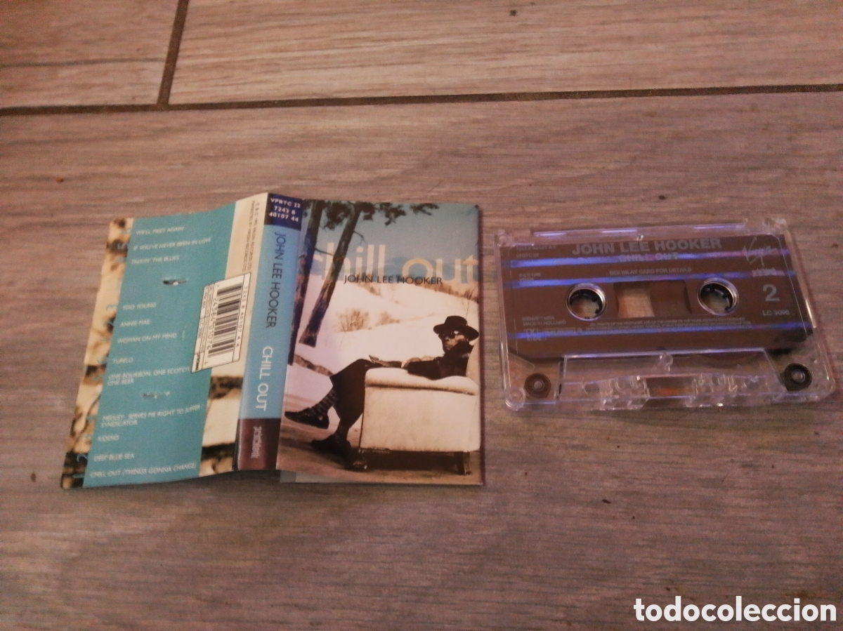 Casetes antiguos: JOHN LEE HOOKER - CHILL OUT - CADSETTE - SPAIN - VIRGIN - - Foto 1