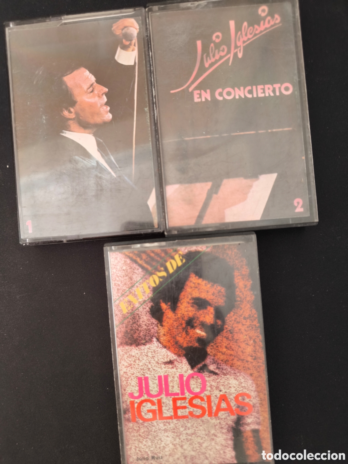 Casetes antiguos: Casetes Julio Iglesias. En concierto y &Eacute;xitos - Foto 1