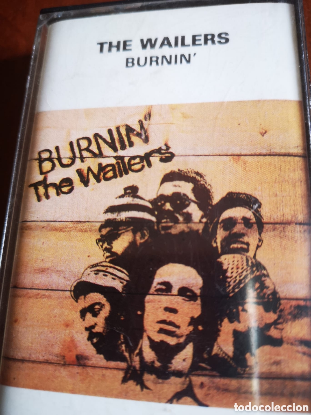 Casetes antiguos: The Wailers - Burnin - cassette - Foto 5