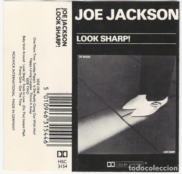Casetes antiguos: CINTA CASSETTE Joe Jackson &lrm;&ndash; Look Sharp! Hallmark RARA - Foto 1