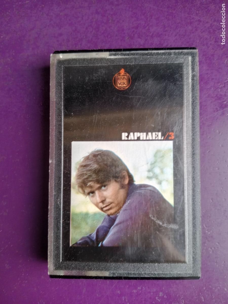 Casetes antiguos: RAPHAEL - 3 - CASETE HISPAVOX 1970 - MUY POCO USO - Foto 1