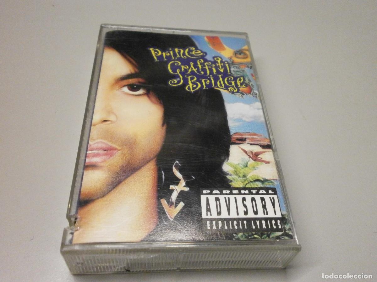 Casetes antiguos: *cinta casete original prince graffiti bridge - Foto 1