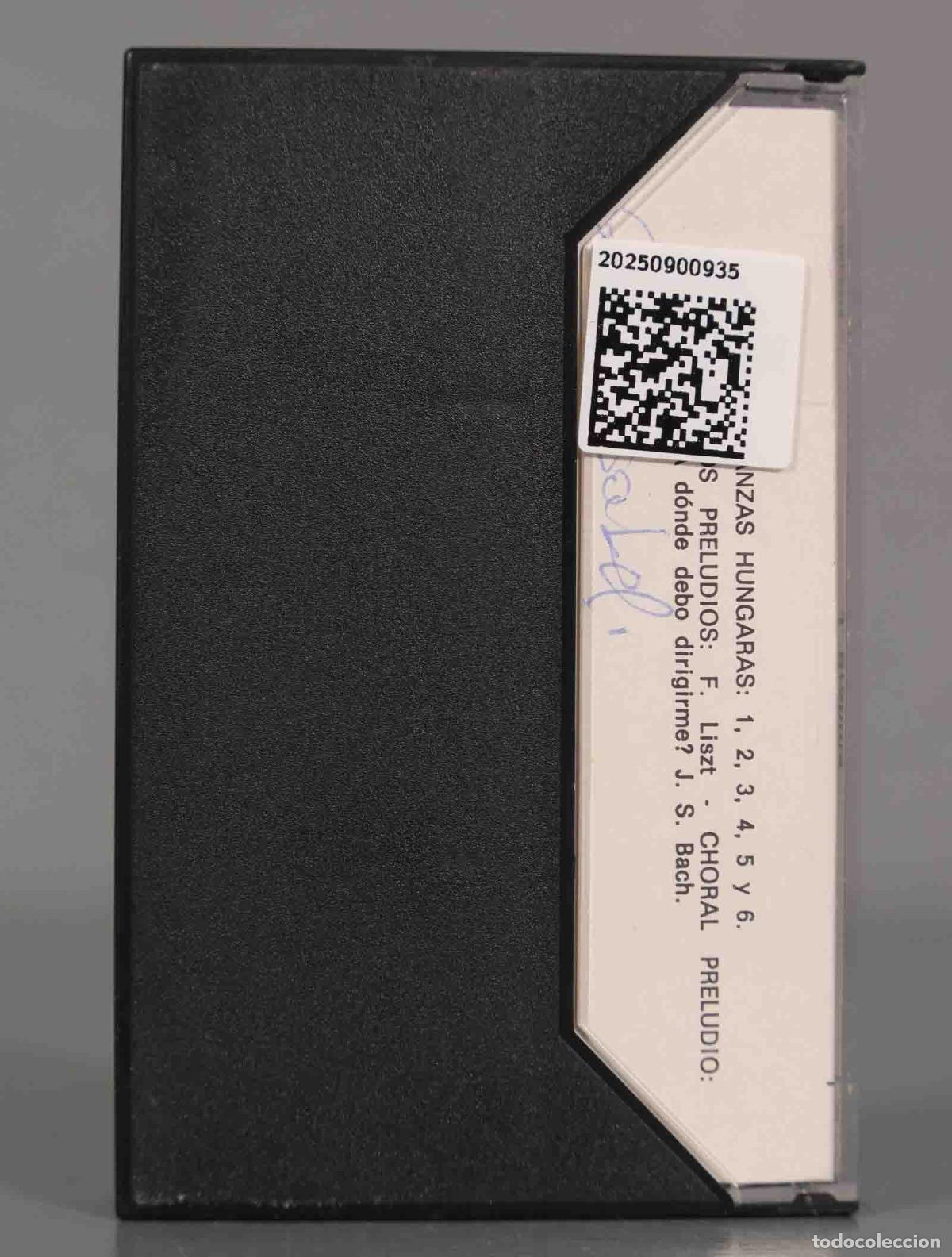 Casetes antiguos: CASSETTE. DANZAS HUNGARAS. BRAHMS - Foto 2