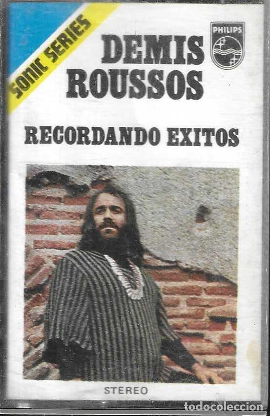 Casetes antiguos: DEMIS ROUSSOS - RECORDANDO EXITOS - PHILIPS - 1976 - Foto 1