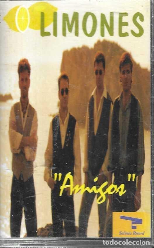 Casetes antiguos: LIMONES - AMIGOS - SALINAS RECORD - 1995 - Foto 1