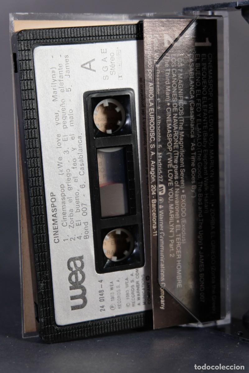 Casetes antiguos: Cinemaspop - casete - Wea Dolby System - Foto 4