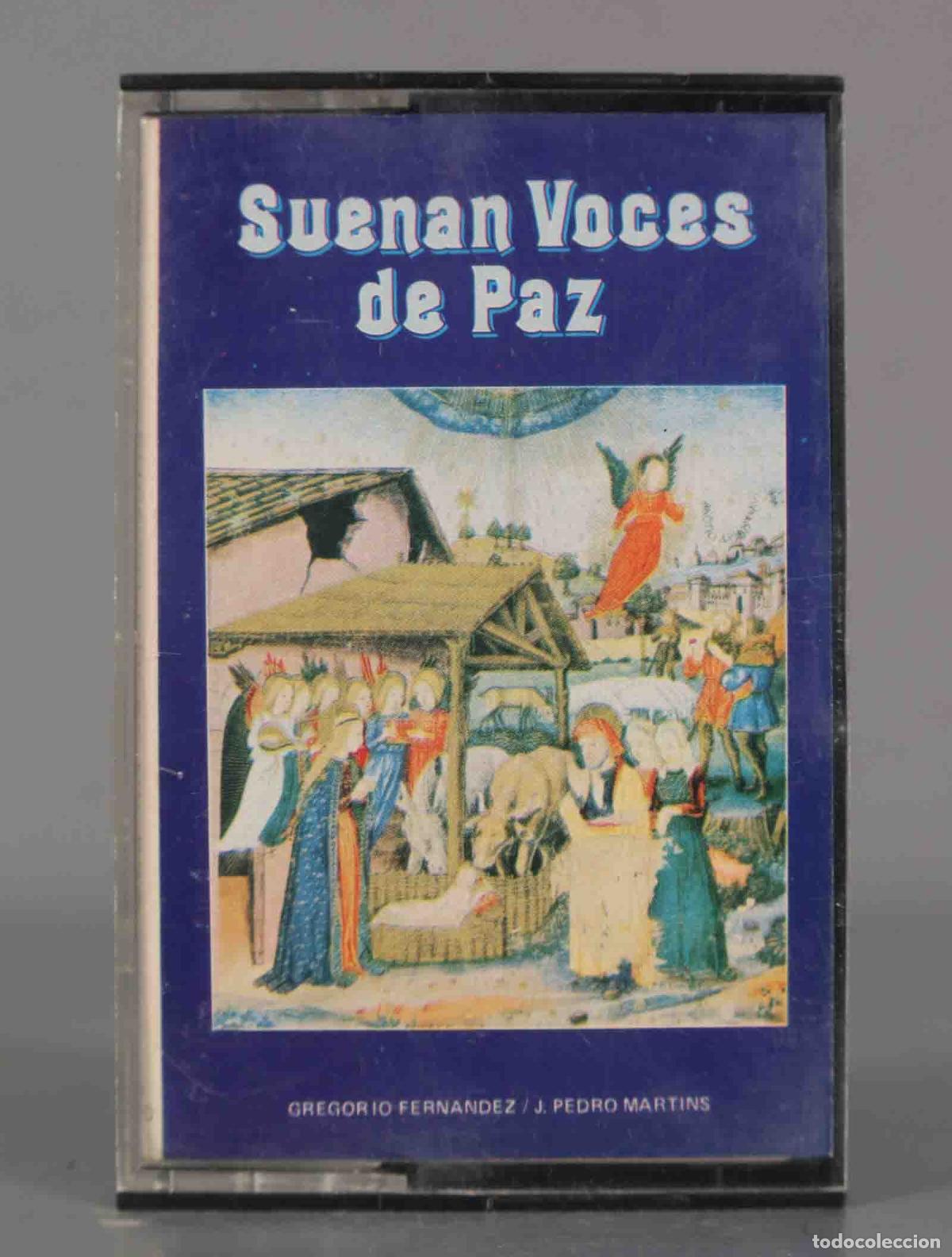 Cassetes antigas: CASSETTE. Gregorio Fern&aacute;ndez, J. Pedro Martins &ndash; Suenan Voces de Paz