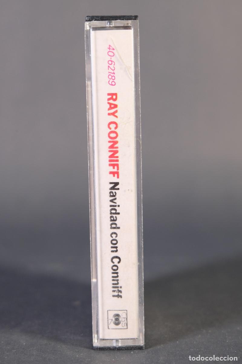 Casetes antiguos: CASETE - Ray Conniff - Navidad con Conniff - CBS estereo cassette - Foto 3