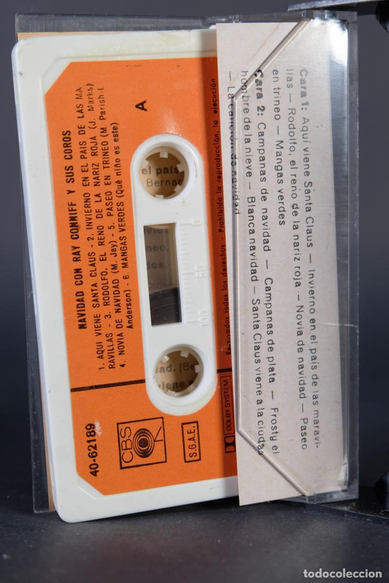 Casetes antiguos: CASETE - Ray Conniff - Navidad con Conniff - CBS estereo cassette - Foto 4