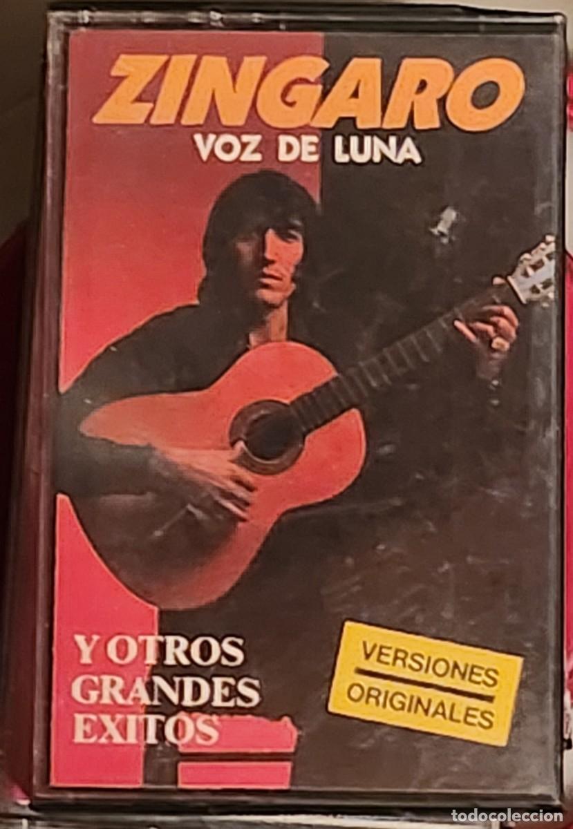 Casetes antiguos: ZINGARO VOZ DE LUNA Y OTROS GRANDES &Eacute;XITOS - Foto 1