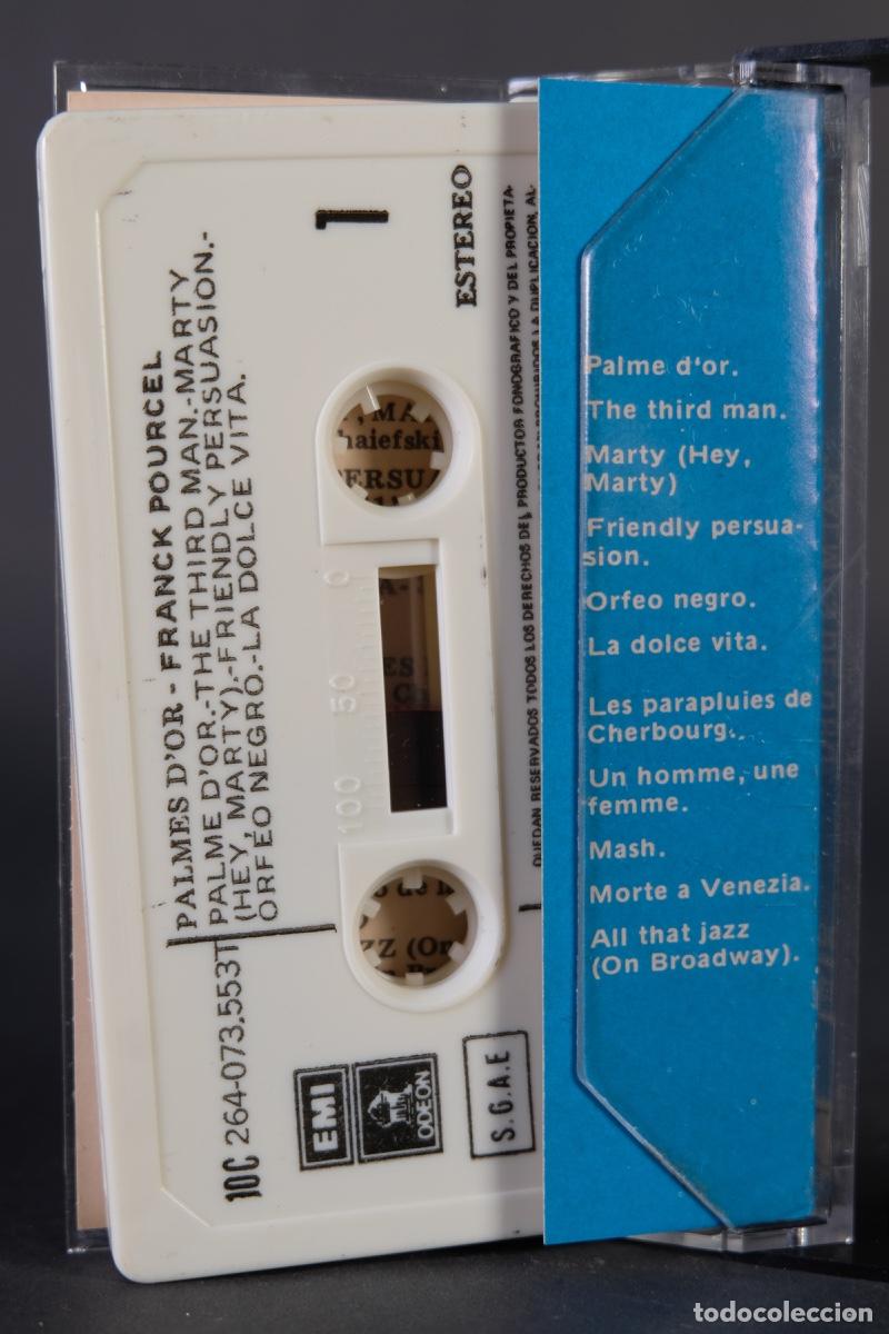 Casetes antiguos: CASETE - Frank Pourcel - Palmas de oro - EMI Odeon - Foto 4