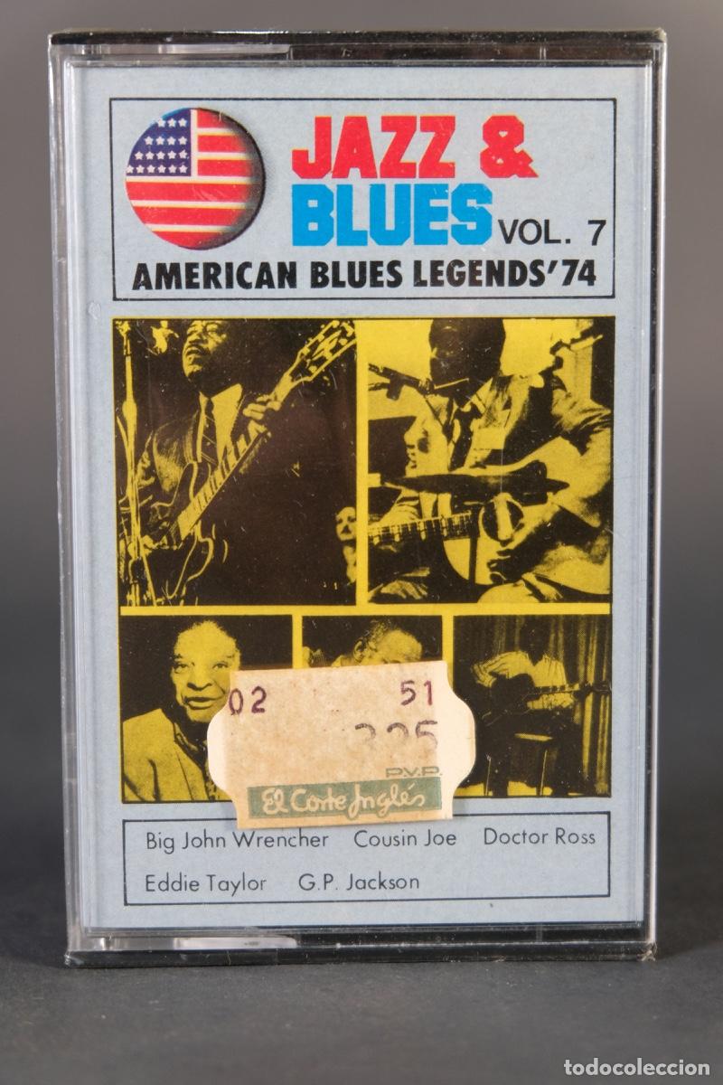 Casetes antiguos: CASETE - Amerian Blues Legends'74 - Jazz & blues vol.7 - Big John Wrencher...