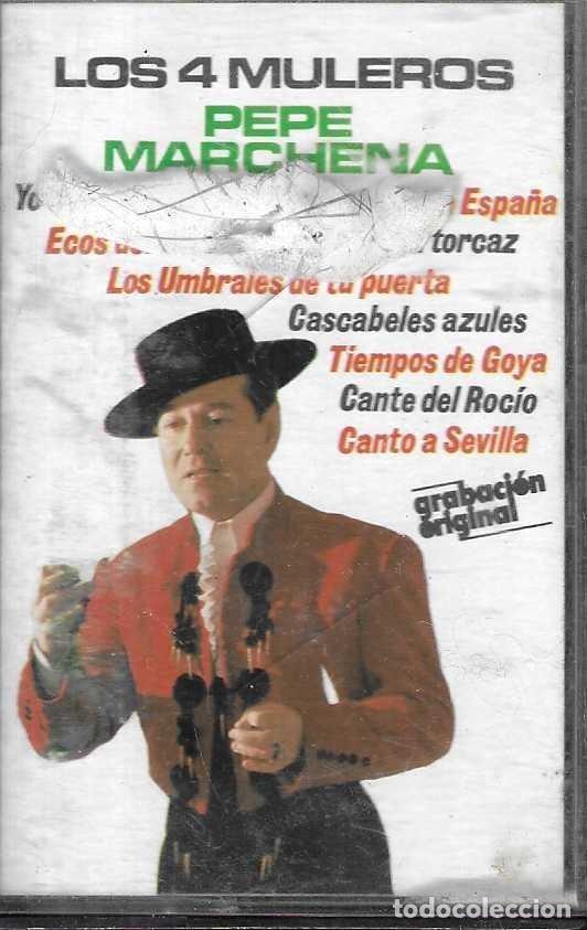 Casetes antiguos: LOS 4 MULEROS - PEPE MARCHENA - 1974 - Foto 1