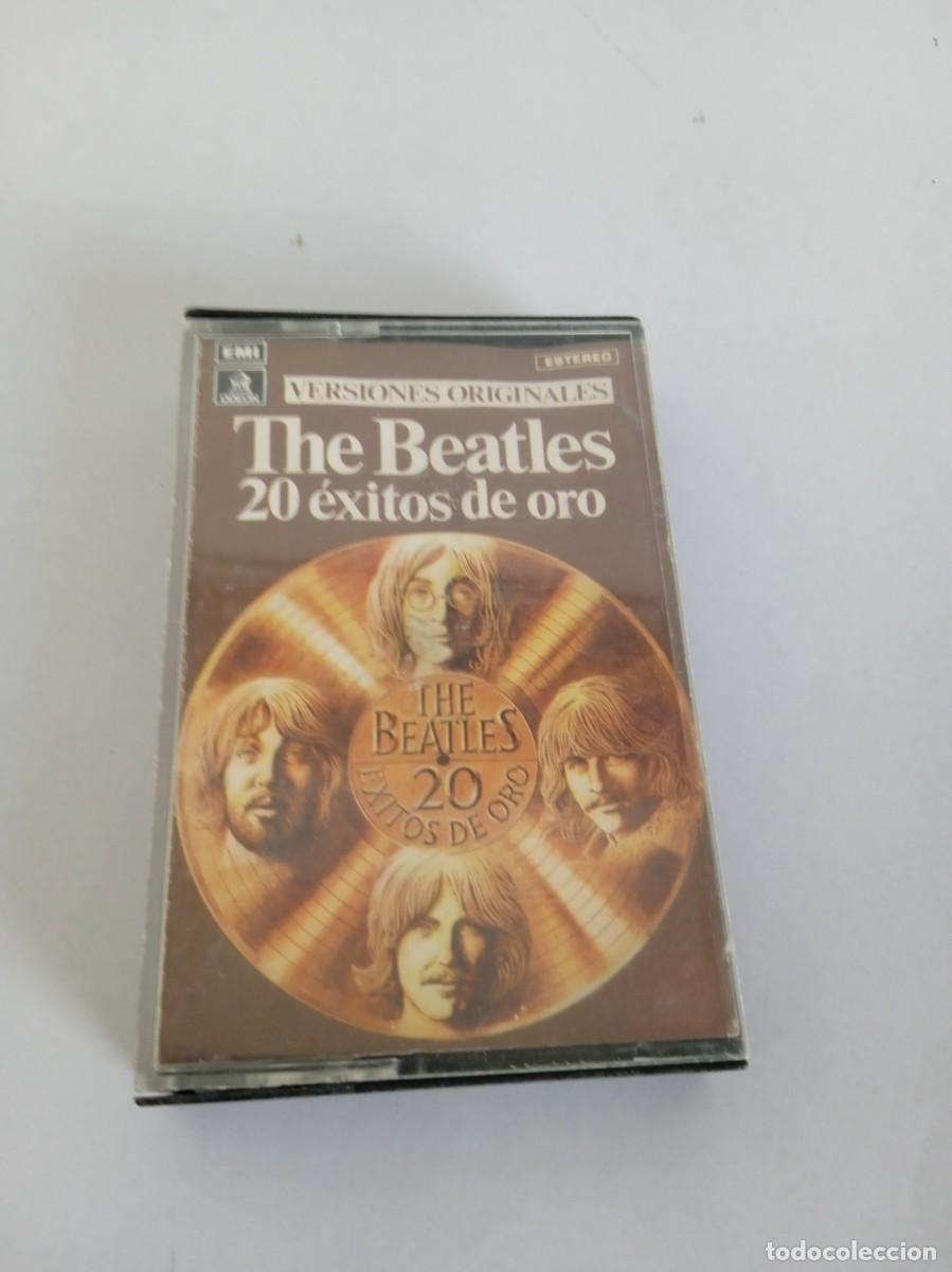 Casetes antiguos: THE BEATLES 20 &Eacute;xitos de Oro - Foto 1
