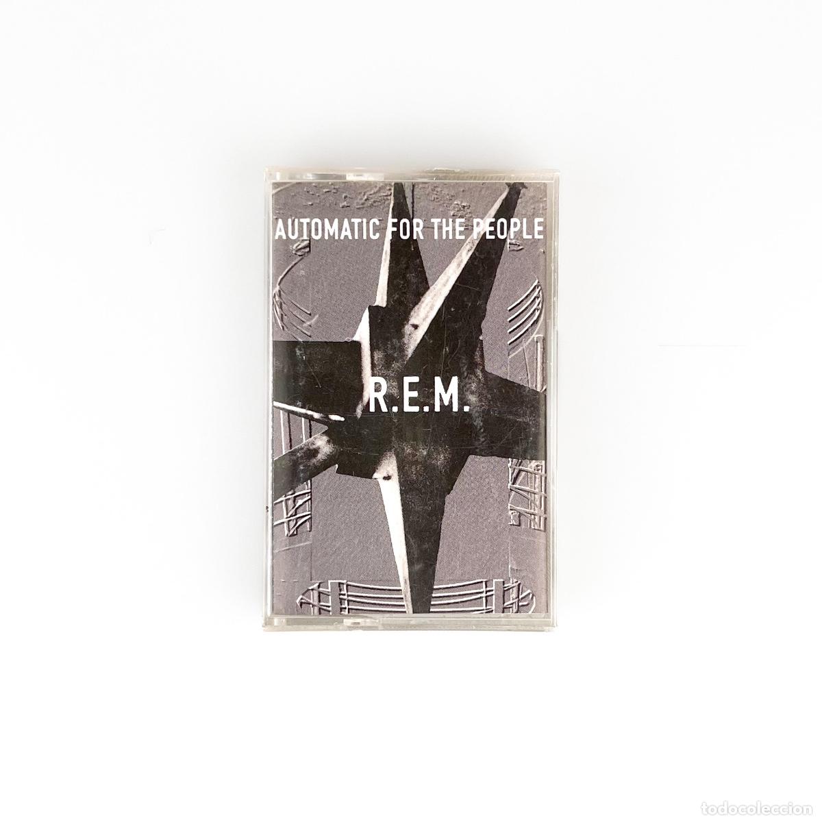 Casetes antiguos: CASSETTE. R.E.M. Automatic For The People (VG/VG) - Foto 1