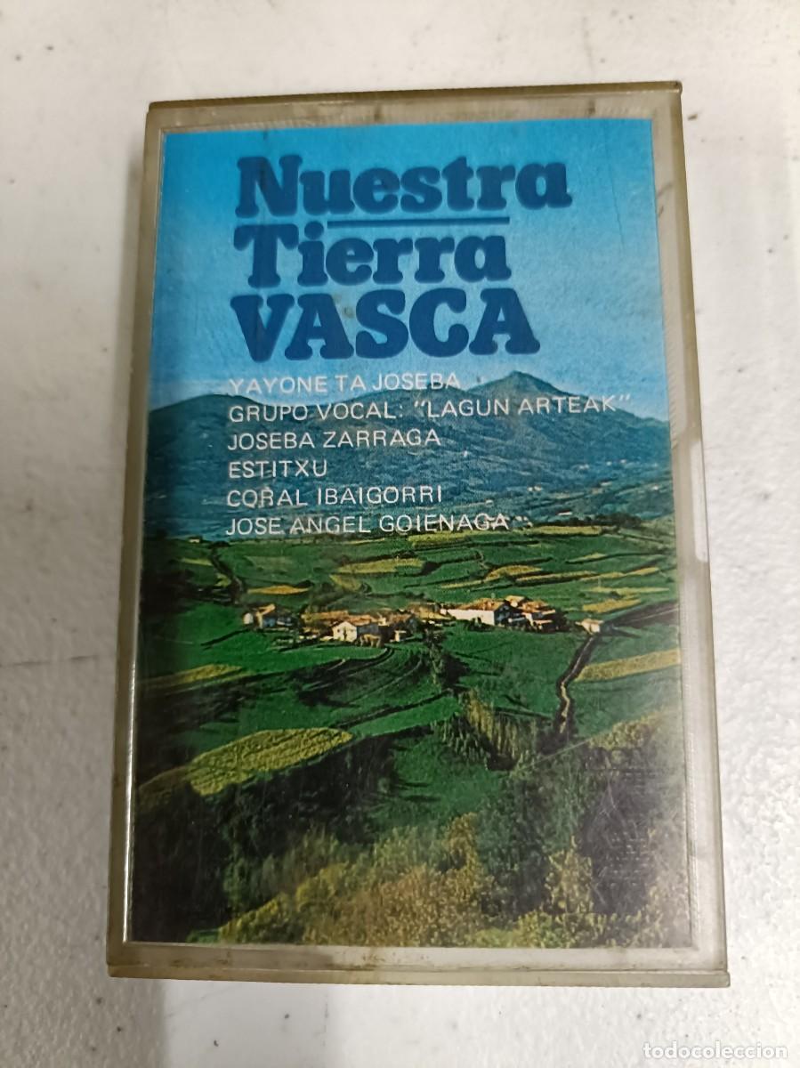 Casetes antiguos: Cassette nuestra tierra vasca - Foto 1