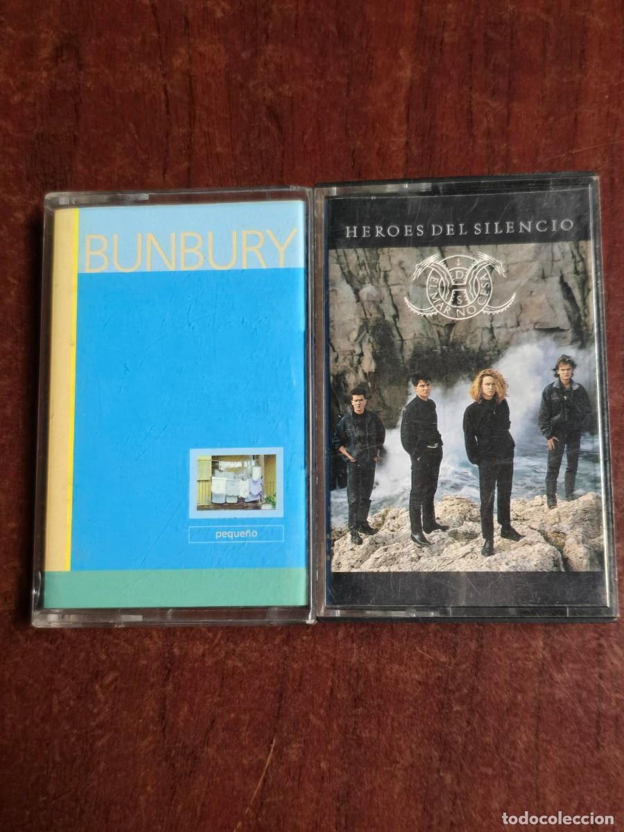 Casetes antiguos: HEROES del silencio cassettes - Foto 1