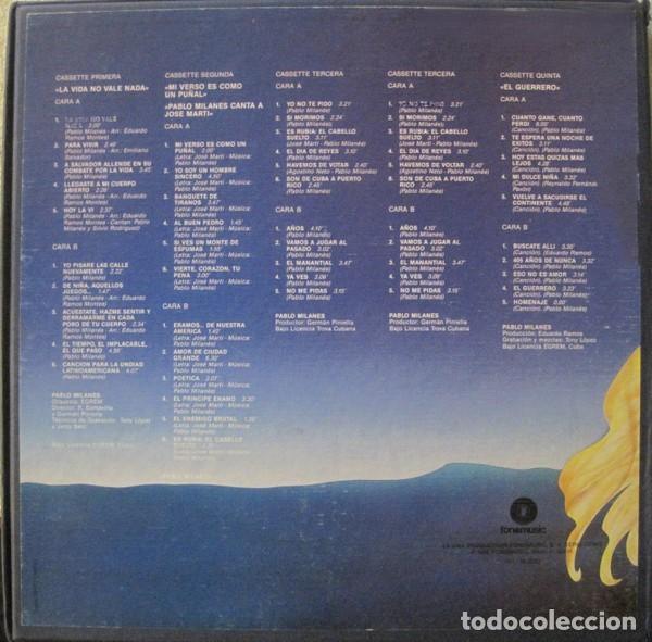Casetes antiguos: Pablo Milan&eacute;s &ndash; Box Set 5 x CASSETTES - Foto 2