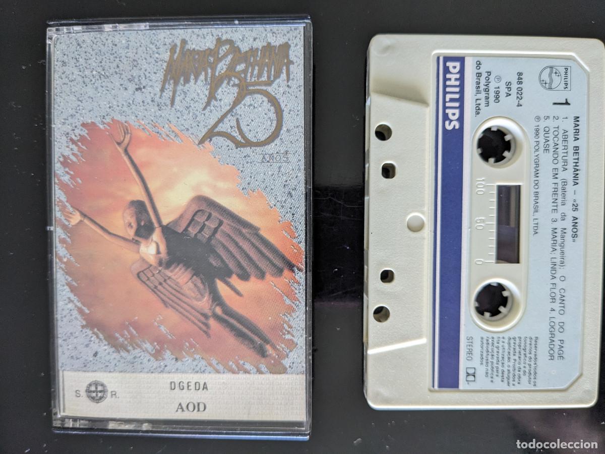 Casetes antiguos: Maria Beth&acirc;nia - 25 a&ntilde;os (1990) - Foto 1