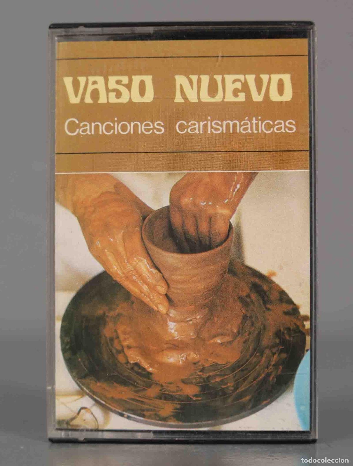 Cassette antiche: CASSETTE. VASO NUEVO Canciones carism&aacute;ticas