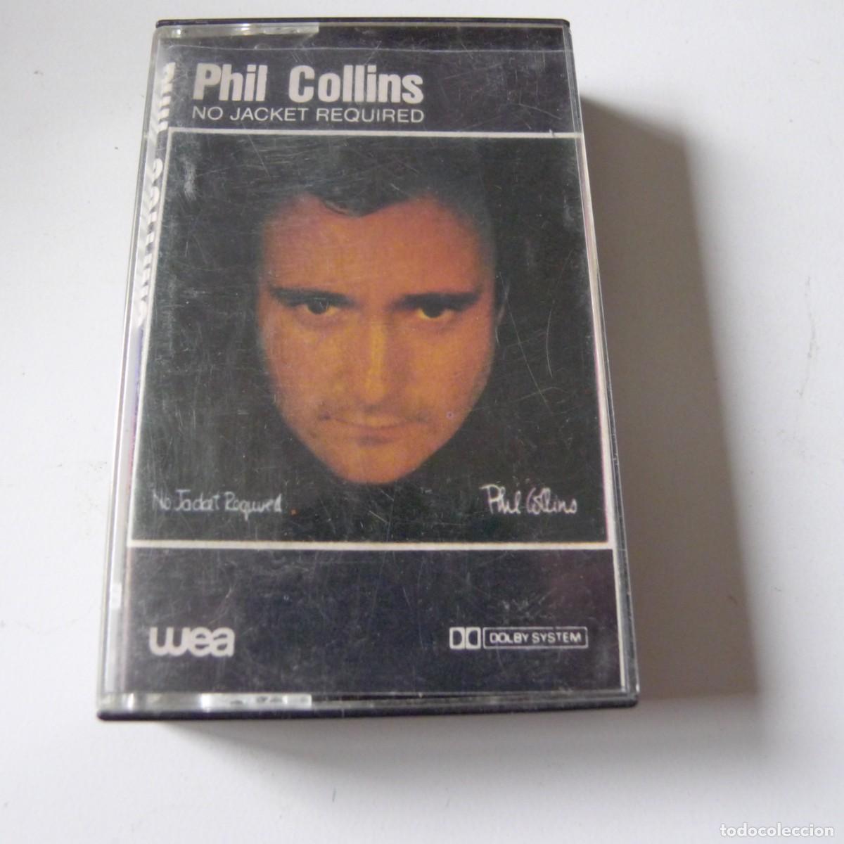 Casetes antiguos: CASSETTE PHIL COLLINS - NO JACKET REQUIRED - Foto 1