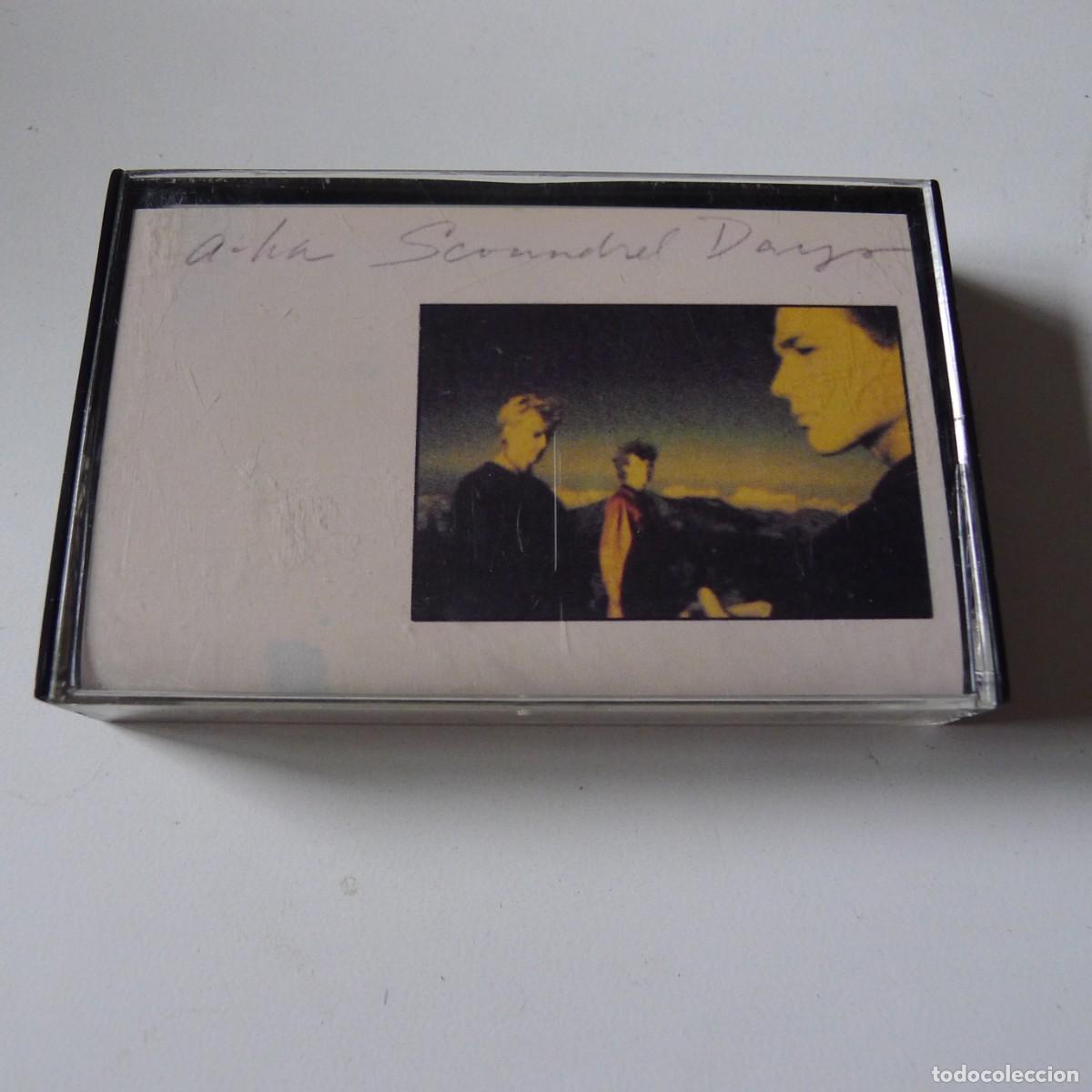 Casetes antiguos: CASETE A-HA. SCOUNDREL DAYS. - Foto 1